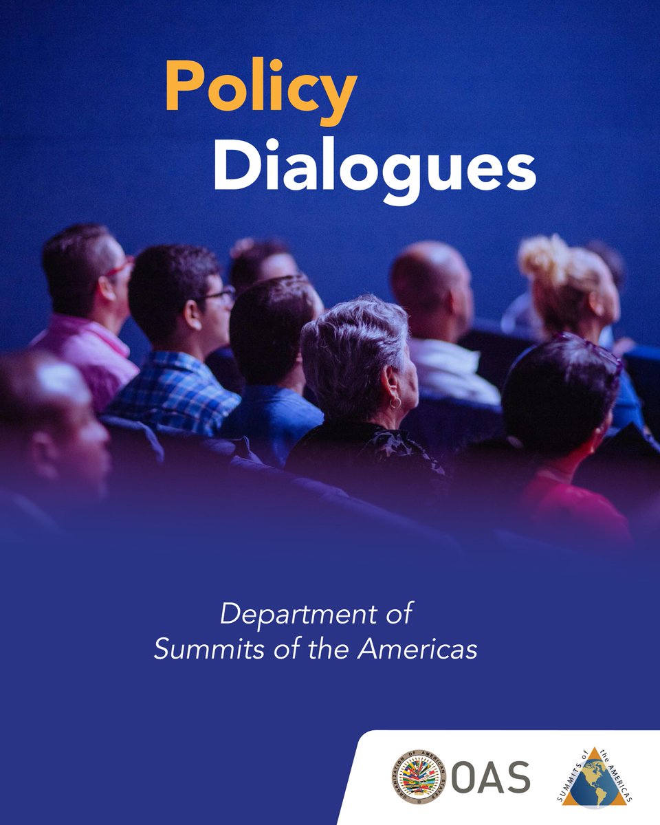 Department of Summits of the Americas - OAS tweet media