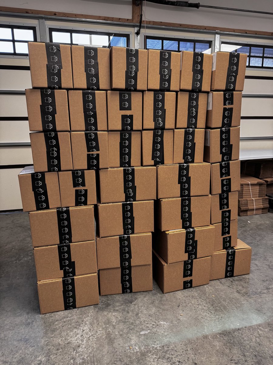 GM! Some shipments going out today. 📦
