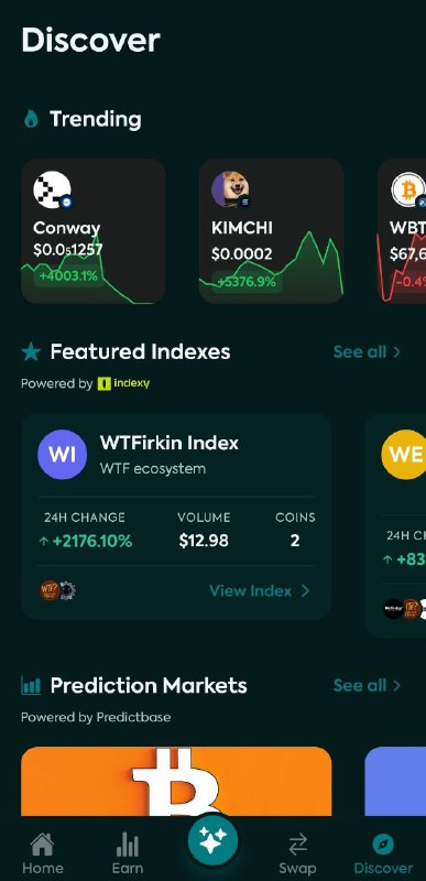 -> I use <a href="/zoofwallet/">Zoof Wallet</a> since their Beta launch..

-> When their app was not available on Playstore and App store....

-> In their Beta version they have the section of virtual AI-Agent tokens... with all the trending token..

-> But right now i'm not seeing those section and i'm