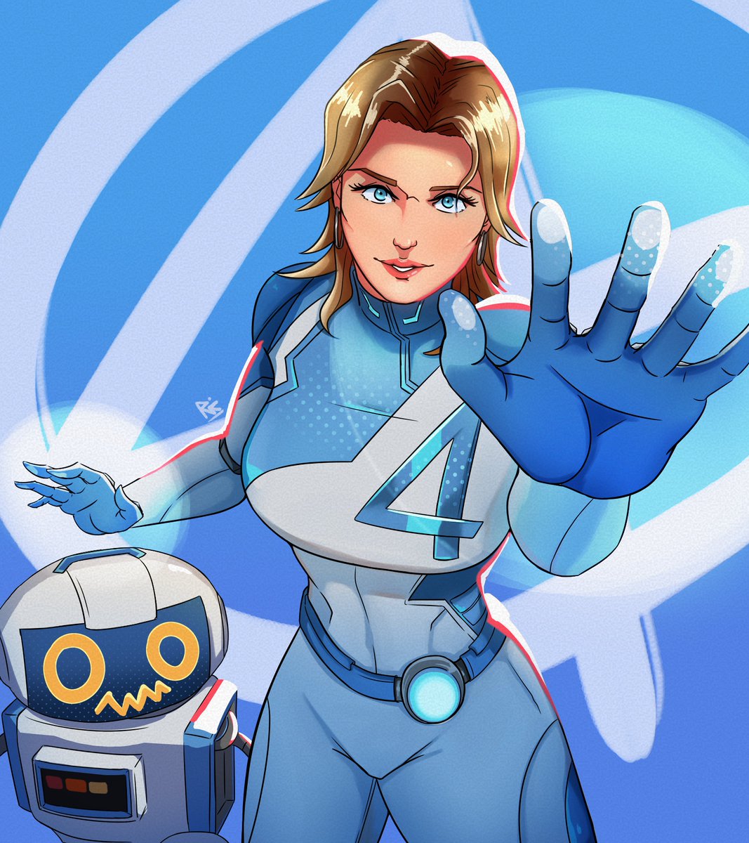 RichardFitz1989's tweet photo. QRT with your Marvel Rivals art 🦋🔵🕷️😎
#MarvelRivalsfanart https://t.co/rextDpYGyb