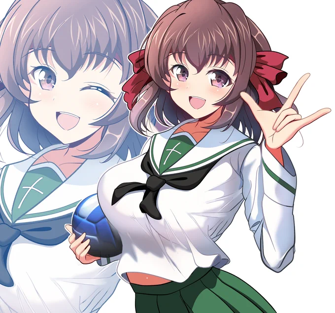#無言でお気に入りの巨乳をあげる