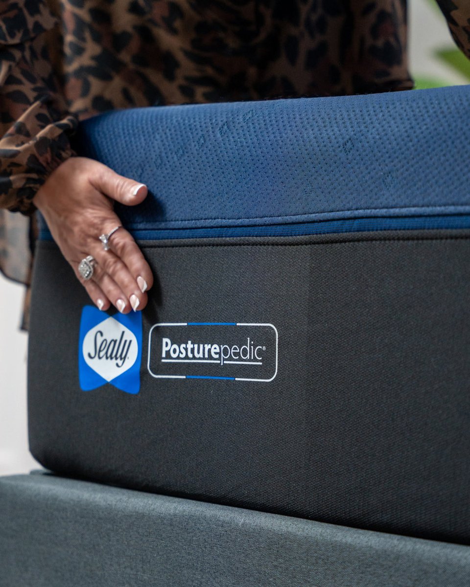 Level up your SLEEP GAME with Sealy Posturepedic® Raindrop LF Mattress, inspired by Sealy’s exclusively designed core featuring raindrop-shaped air channels for superior cooling.