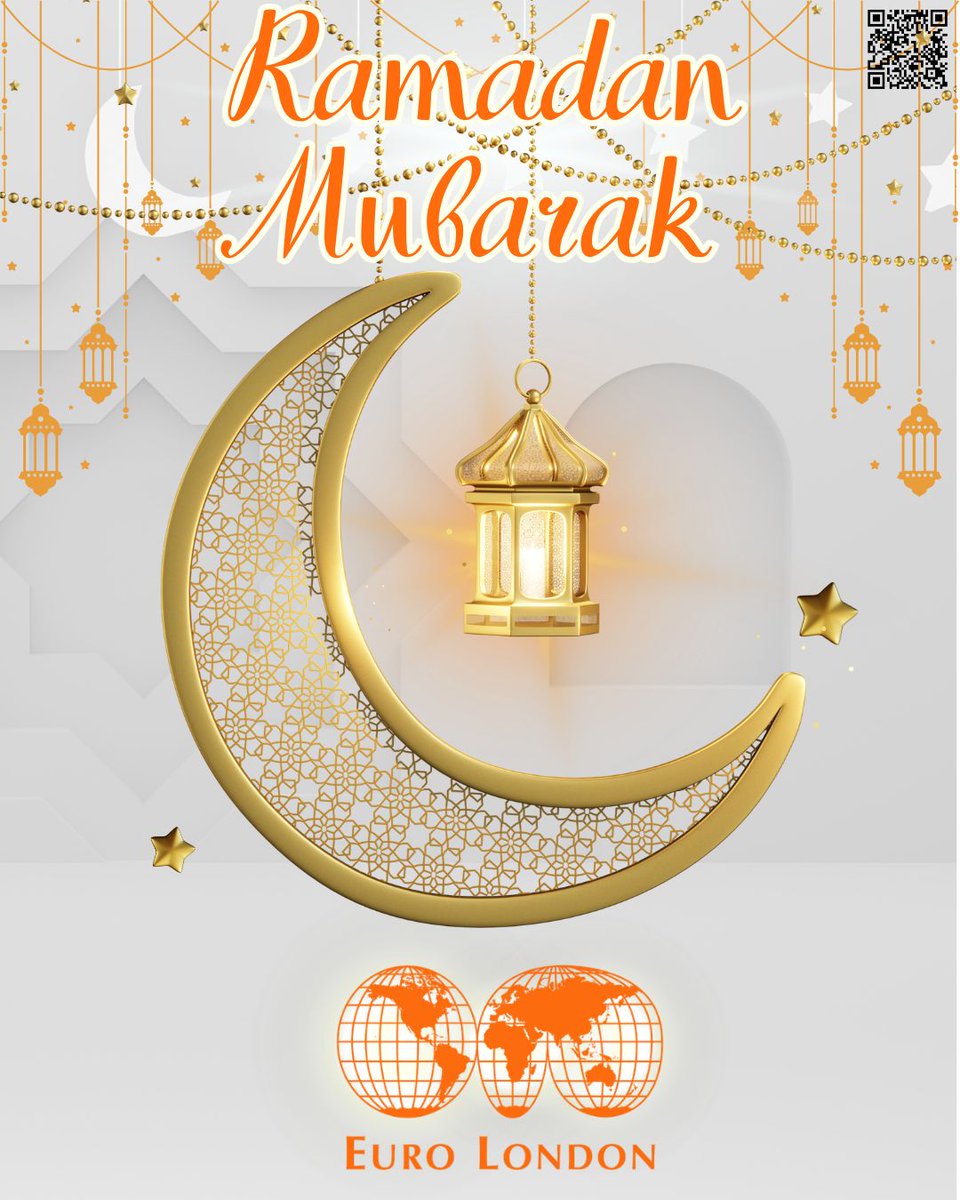 As Ramadan begins, all of us at Euro London would like to wish everyone observing a joyous and blessed month.

May this time of reflection, gratitude, community and compassion bring you and your loved ones stronger connection and peace.

Ramadan Mubarak! 🌙