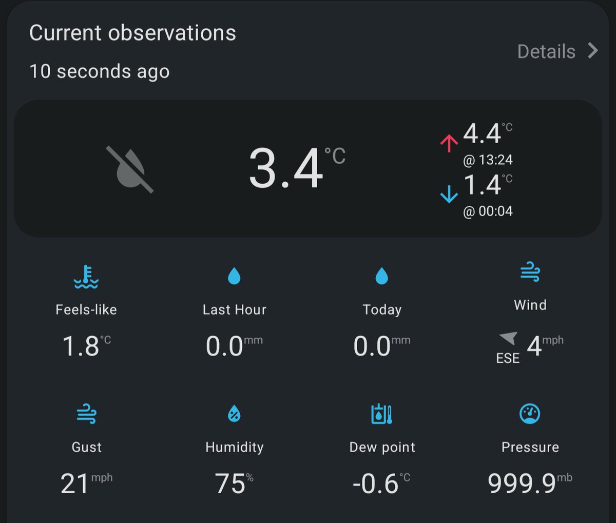 ChadWeather's tweet image. Grab your supplies. We have #snow falling here 😀. #uksnow