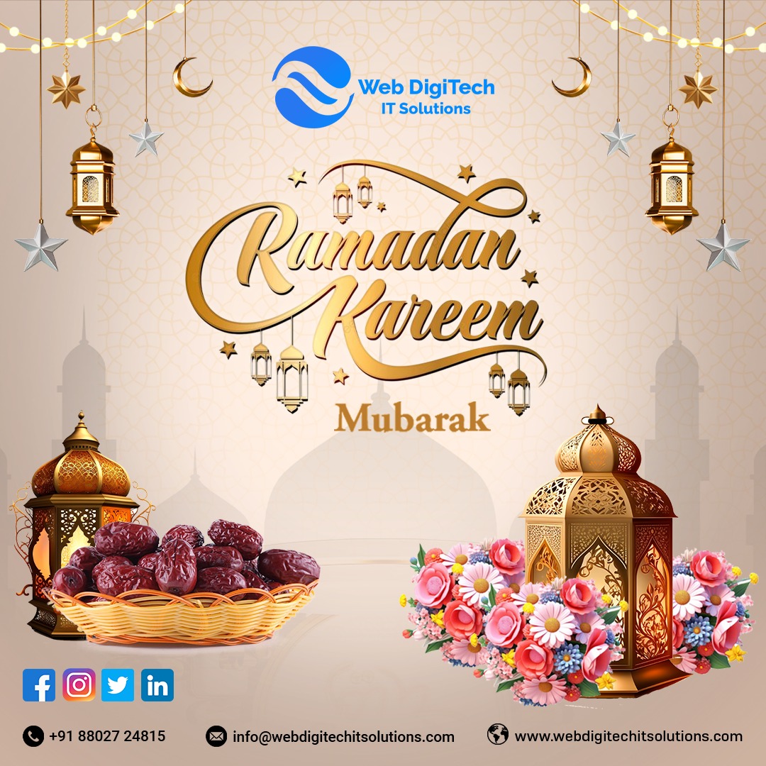 webdigitechit__'s tweet photo. 🌙As we welcome the blessed month of #Ramadan, may it bring peace, blessings, and happiness to you and your loved ones. Let’s use this time for reflection, self-discipline, and kindness towards others.

🌐 https://t.co/sQLsCAURKX

#RamadanMubarak #BlessedRamadan #Peace #Faith https://t.co/uKfbbpfxso
