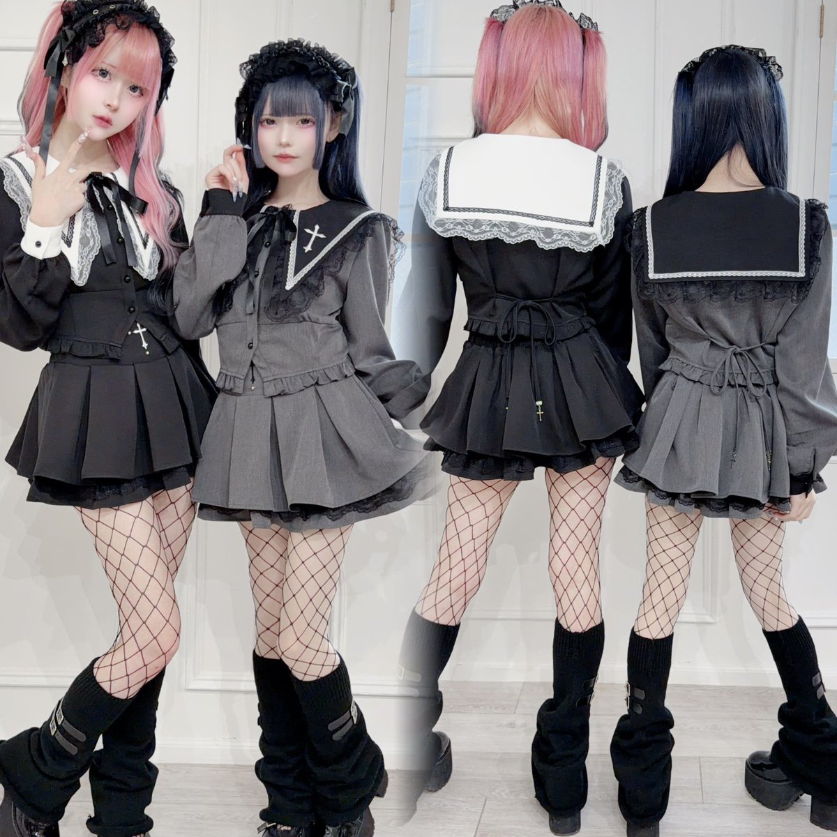 ?? ??????? ⛓️? . 大人気すぎる...? クロス刺繍短丈 