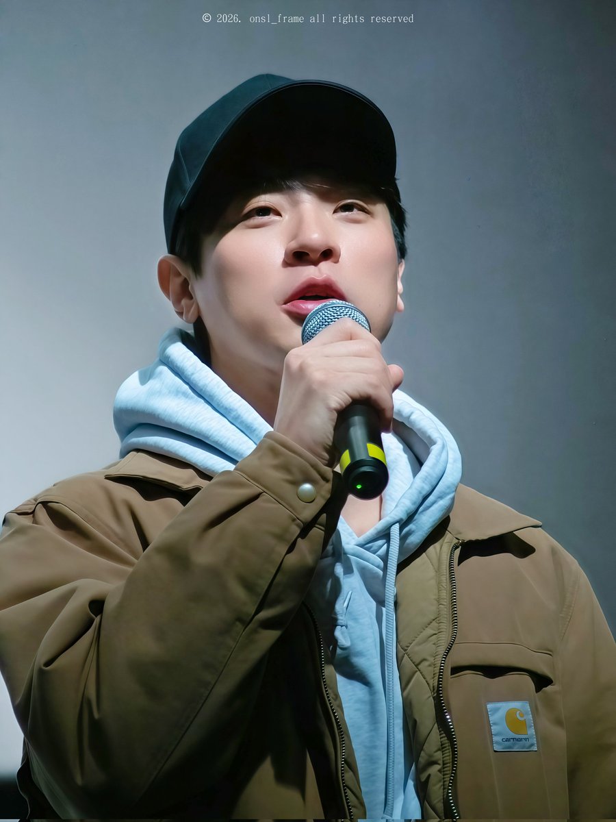 onsl_frame's tweet photo. 2026.02.18 휴민트 무대인사 #박정민

#ParkJeongMin #パクジョンミン #朴正民 #휴민트 #HUMINT #무대인사 #월드타워 https://t.co/OvtqvD6nrM