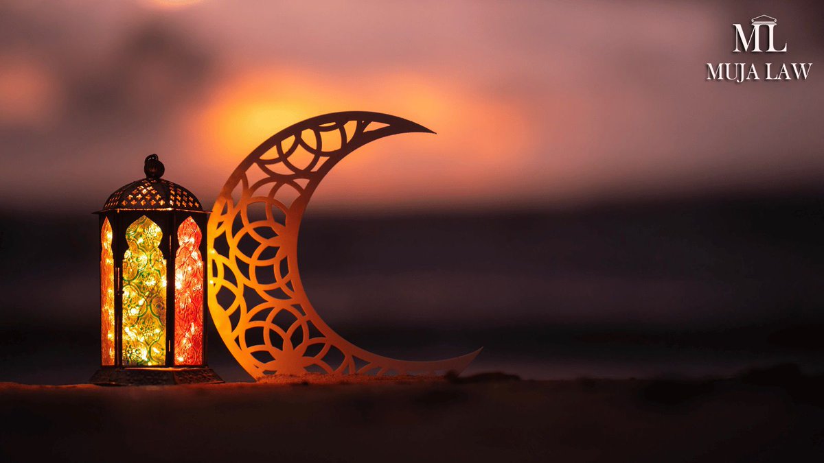 MujaLaw's tweet photo. Ramadan Mubarak from @MujaLaw! Wishing our clients, colleagues and communities a month of peace, reflection and unity. May this Ramadan bring you and your loved ones blessings, good health, prosperity and joy!

#RamadanMubarak #Ramadan2026 #Community #Integrity #Valuesdriven https://t.co/8JEUeMoVQU
