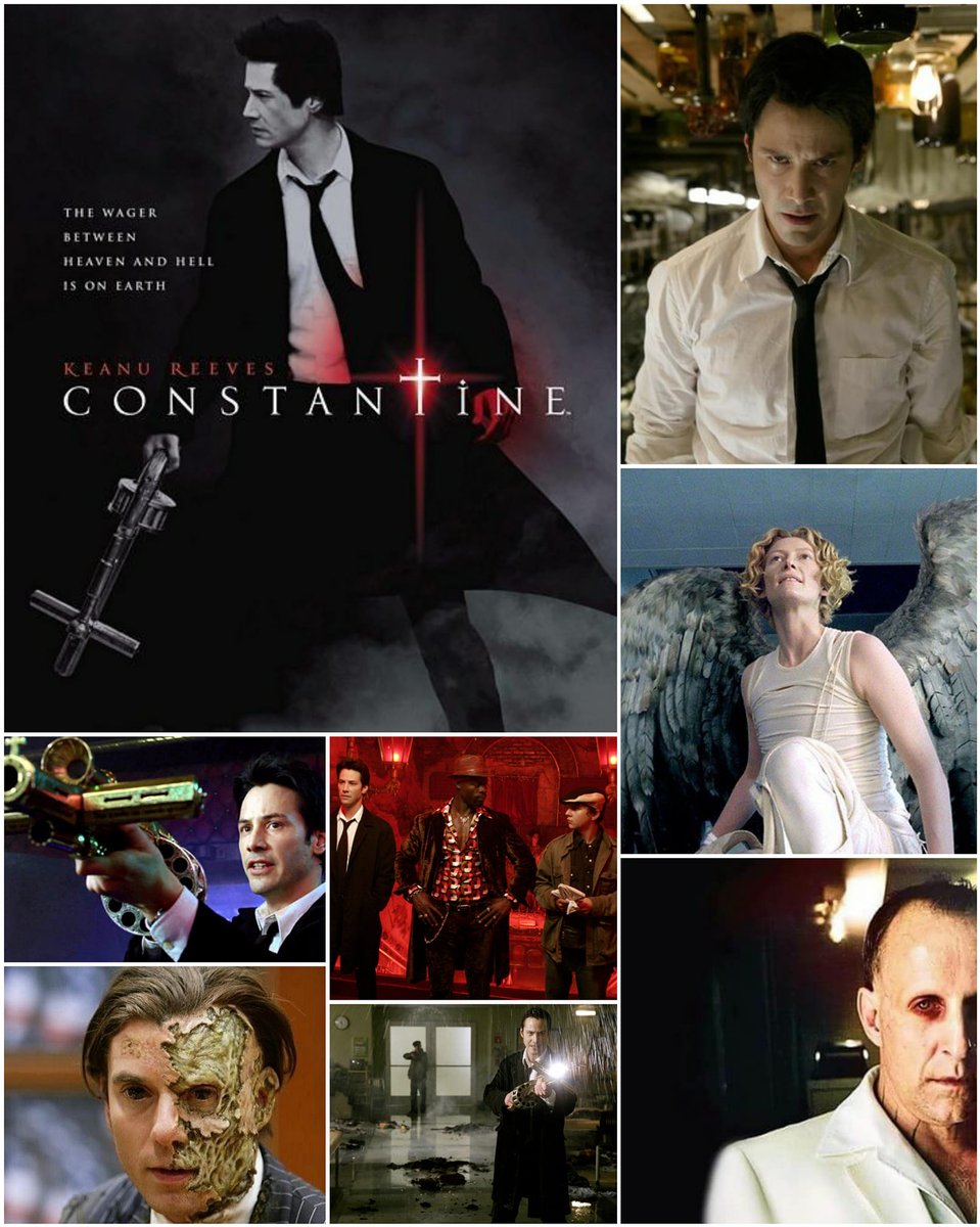 S40Films's tweet photo. 🎬 On This Day in Film – February 18, 2005 

Keanu Reeves starred in the film 'Constantine', as an exorcist who battles dark forces to save humanity. The film was praised for its visual effects and Reeves' performance. 

#KeanuReeves #Supernatural https://t.co/rXkhbzbjKl