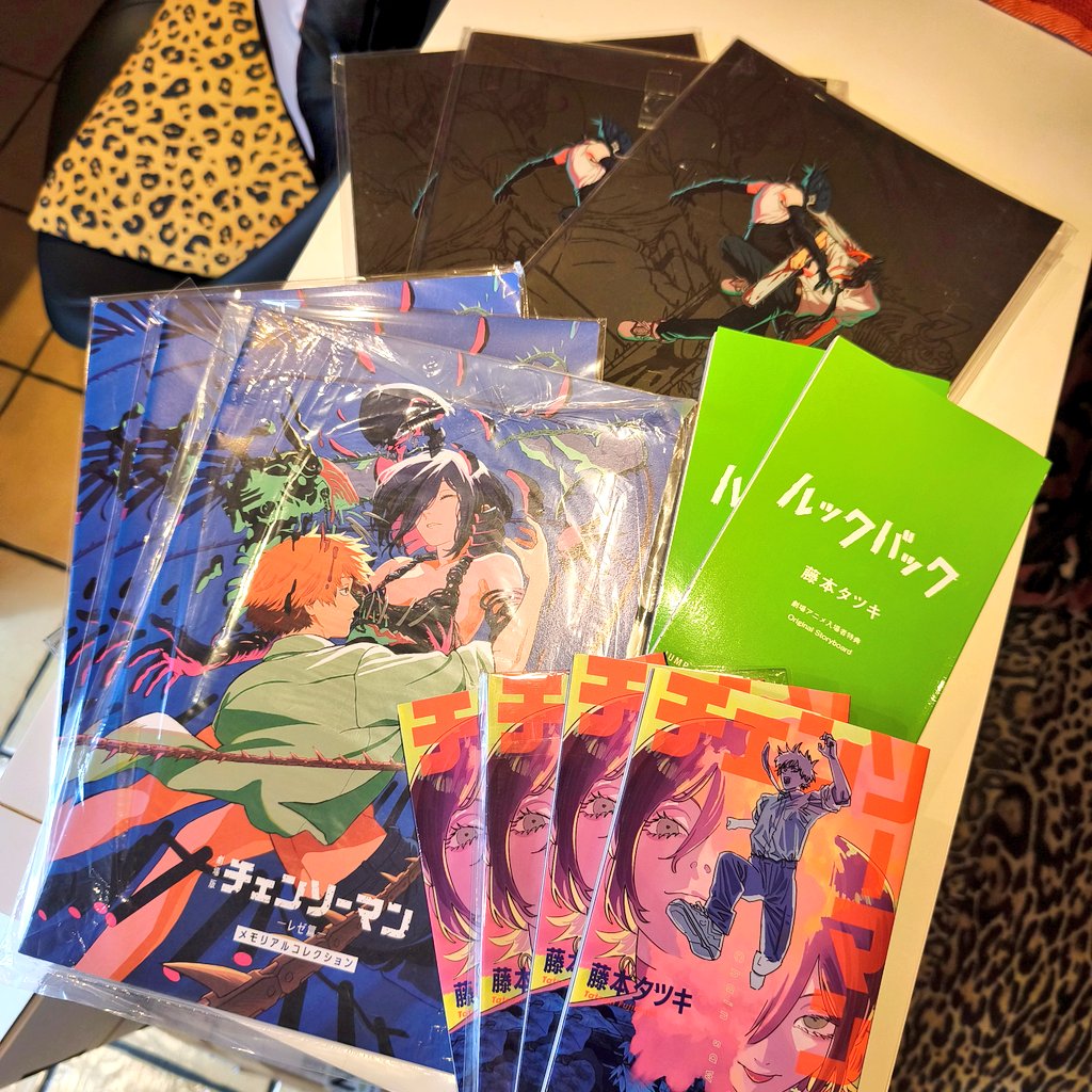 Grosse réception spéciale Tatsuki Fujimoto à retrouver dans quelques instants sur notre dressing Vinted ! 🌟
Pas de réservation, ce que vous voyez sont les quantités qui seront disponibles !
Il y a un autre arrivage de prévu en début de semaine prochaine.
vinted.fr/member/1835526…