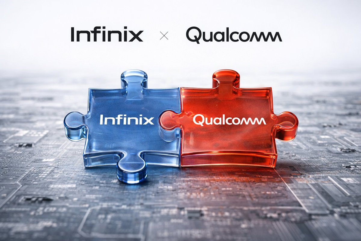 I just saw the official announcement of the Infinix × Qualcomm partnership. 

Honestly, my first reaction was: this is not just a partnership, but a new shift in the market. 

This Qualcomm partnership, to me, looks like a classic positioning upgrade for Infinix. Qualcomm still