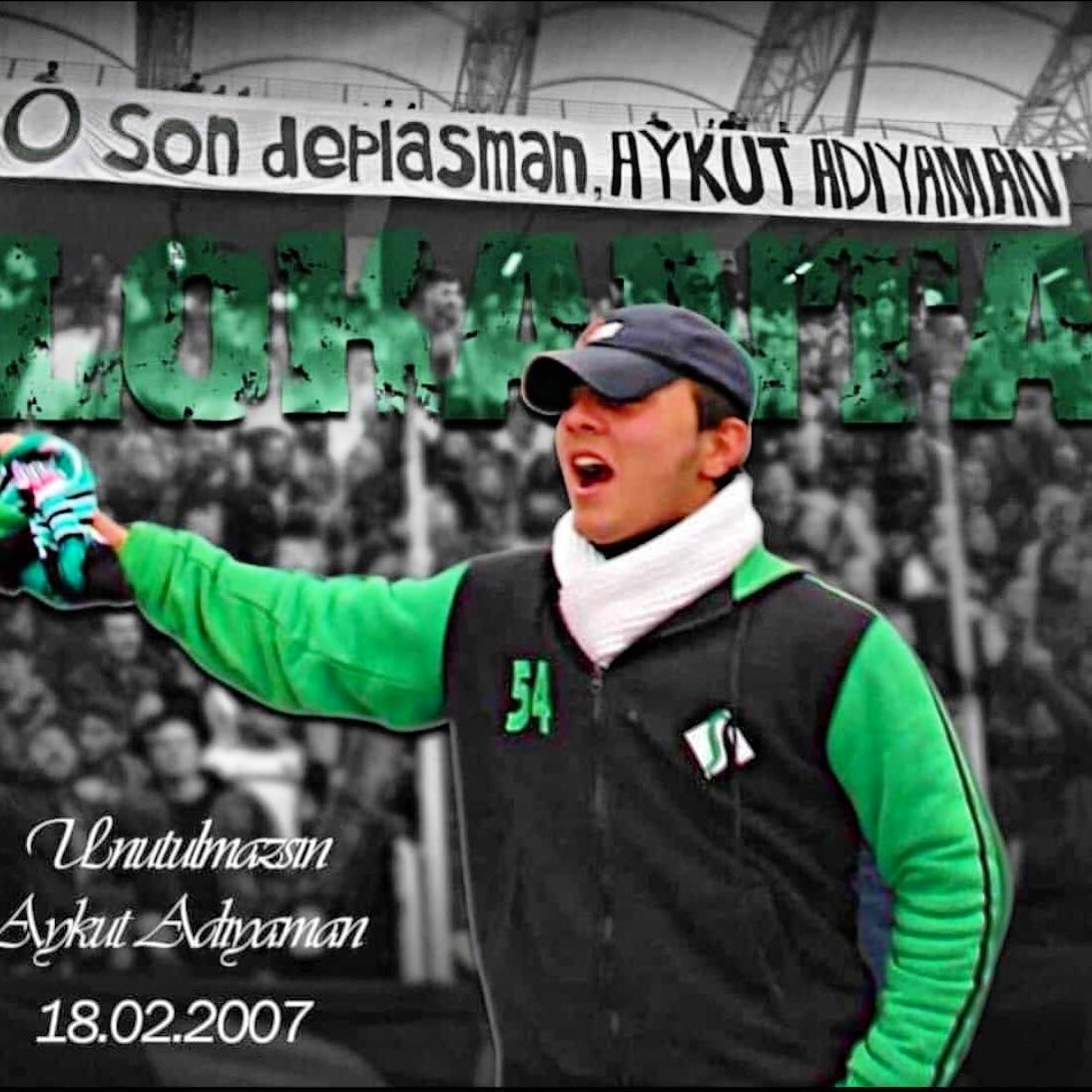 Sevdasını yaşarken yitirdiğimiz canlarımız, unutulmaz yüreklerde. 
Hep omuz omuzayız Aykut'um! 
Hep omuz omuza...  

Unutmak yok Hafız, hep bizimlesin Lokanta…

#AykutAdıyaman 
#Göztepe
#Sakaryaspor