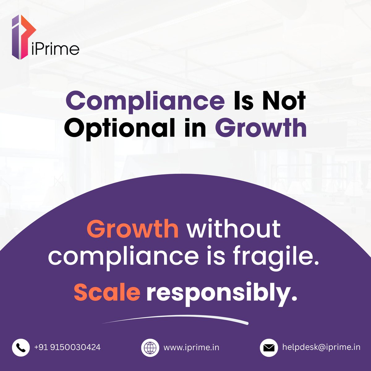 iprimehrcompli's tweet photo. Growth brings opportunity — and complexity.

More people. More filings. More risk.

Compliance isn’t optional during expansion.
It’s what keeps growth stable and audit-ready.

Scale safely with iPrime 👉
https://t.co/nCANrhJjuv

#iPrime #ComplianceFirst #BusinessGrowth https://t.co/UBZMAUOftI