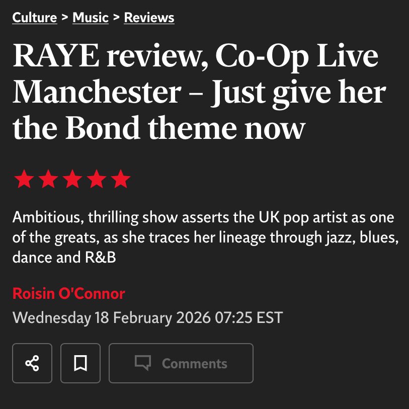 RAYE Updates tweet media