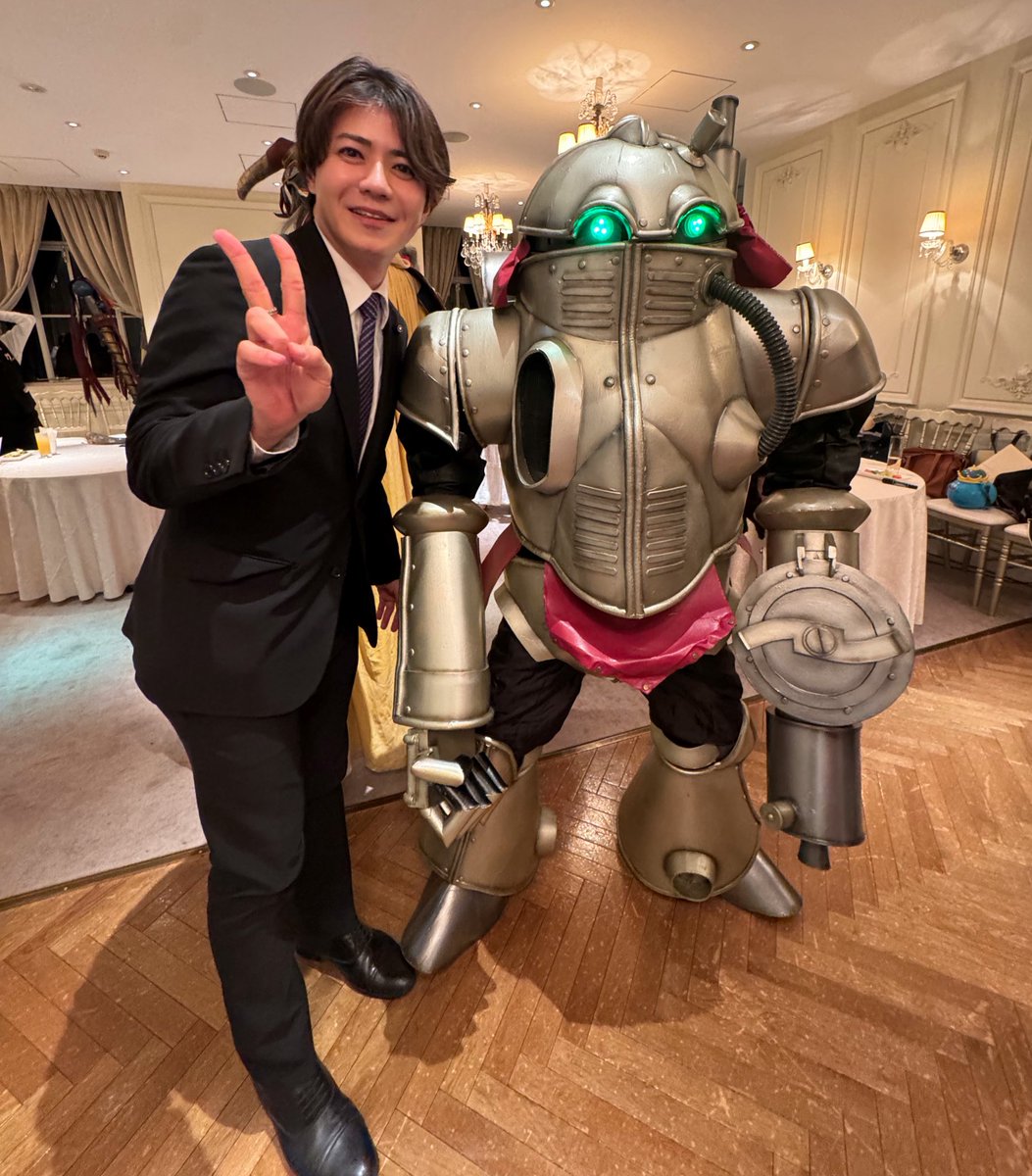 堀井雄二さんのお誕生日会にて クロノ・トリガーの『ロボ』も参戦