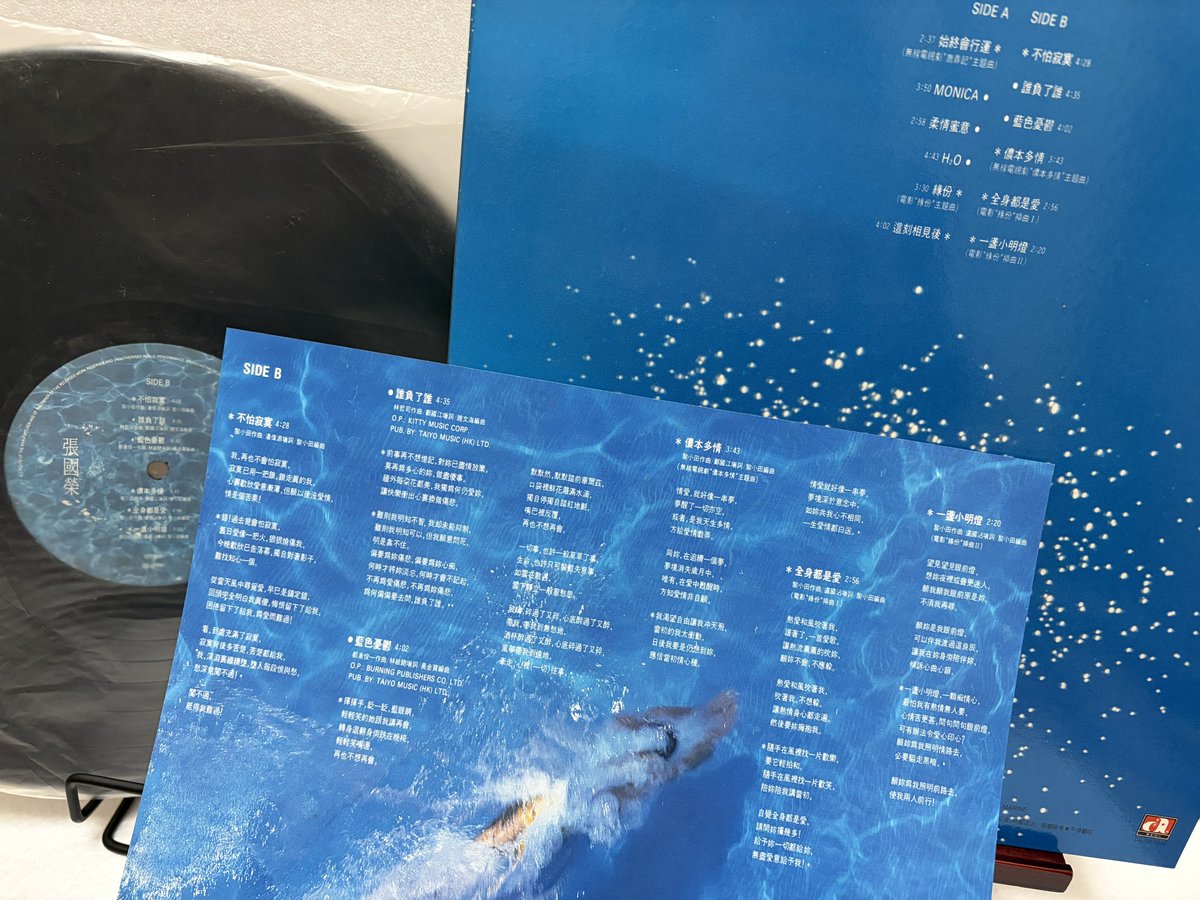 ②「LESLIE」張國榮 レスリー・チャン 翌月のクリスマスに3度目の香港