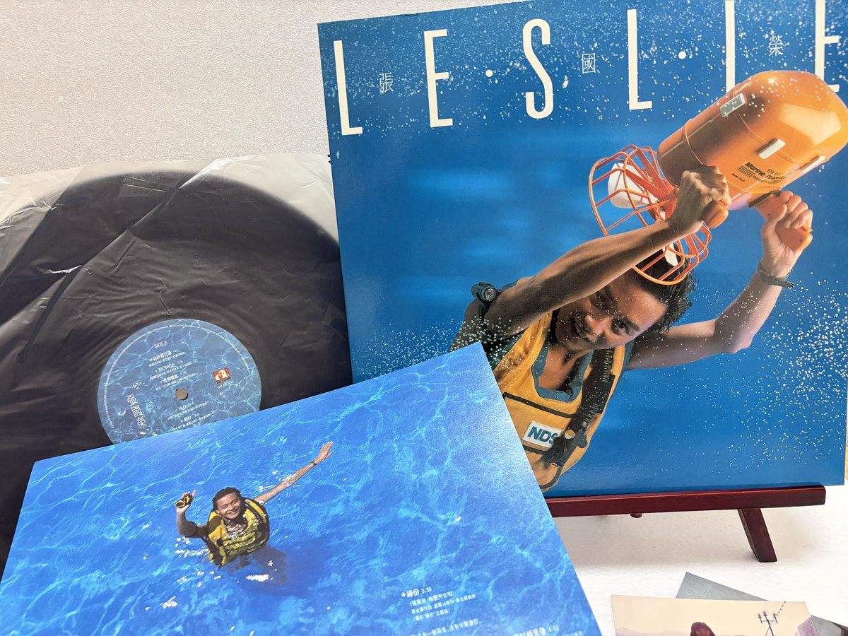 ②「LESLIE」張國榮 レスリー・チャン 翌月のクリスマスに3度目の香港