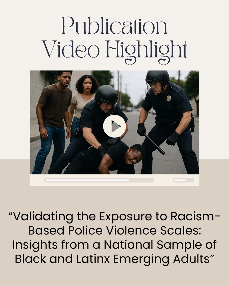 Racism-based Violence Injury & Prevention Lab tweet media