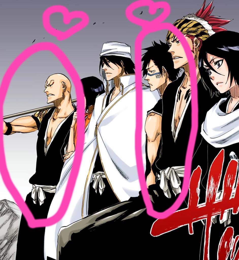 グリムジョー、市丸ギン、一護はもちろんですが、 こちらもBLEACHの