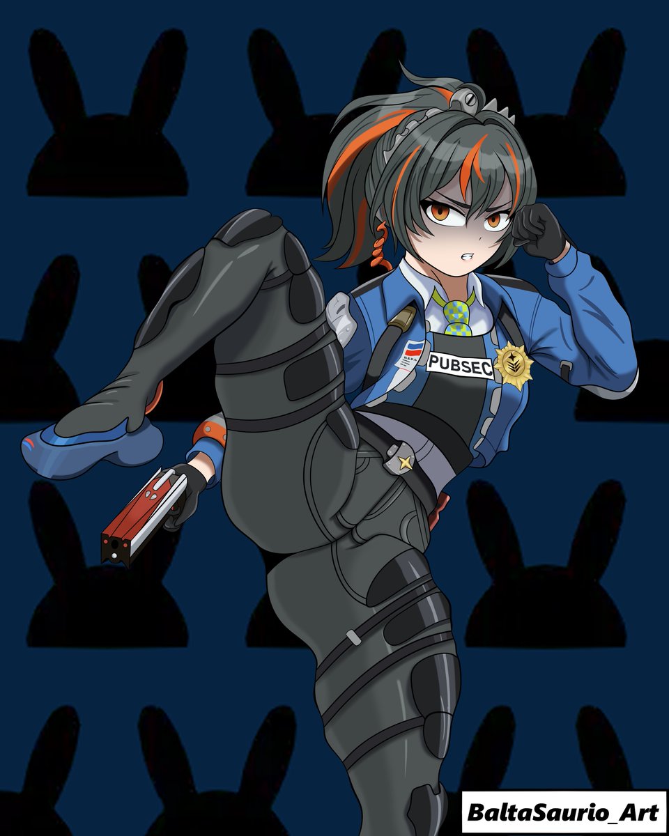 Zhu Yuang Fanart (Enjoy it!) 👮‍♀️❤️‍🔥💙🖤

#Zhuyuan #ZenlessZoneZero #ZZZero📷 #ZZZ #ZenlessZoneZeroFanart #zzzfanart #illustration #fanart