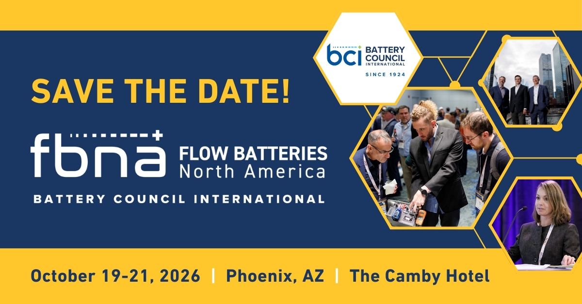 Battery Council International tweet media