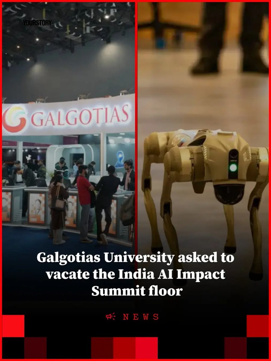 Mr_Any_One's tweet photo. @ugc_india should ban @GalgotiasGU for unethical behaviour. This is a real shame.
Strict actions should be taken in these institutions.
#AISummit 
@PMOIndia 
@UPGovt 
@IndiaDST https://t.co/1YxTfTZDh2