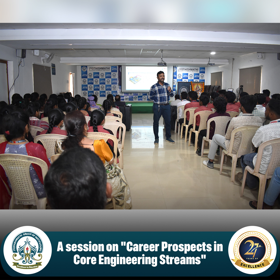 jyothish_mathi's tweet photo. JITS (Autonomous) conducts an expert session on "Career Prospects in Core Engineering Streams"
#JITS #JITSAutonomous #TrainingAndPlacement #CareerGuidance #CoreEngineering #ElectricalEngineering #CivilEngineering #MechanicalEngineering #IndustryConnect #ExpertSession https://t.co/tJ5LF4LUdR