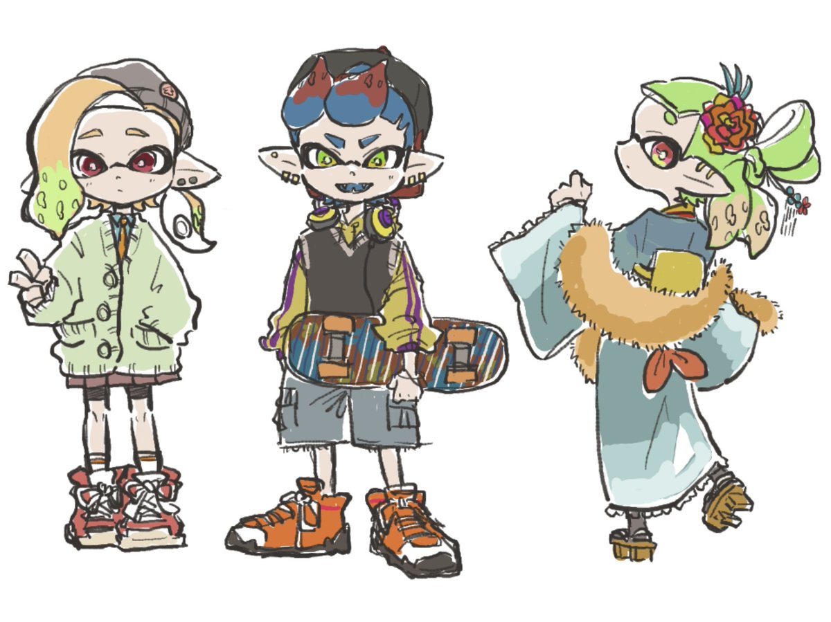 _toooowaaaa's tweet photo. らくがきイカ🦑
マジでなんにも見てないから粗はある https://t.co/zPY1ueW7i2