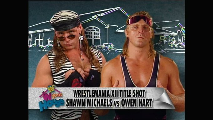 wrestle_hist's tweet photo. 2/18/1996
Shawn Michaels defeated Owen Hart at In Your House 6 from the Louisville Gardens in Louisville, Kentucky.
#WWF #WWE #InYourHouse6 #ShawnMichaels #HBK #TheShowStopper #MrWrestleMania #TheHeadliner #OwenHart #TheKingOfHarts https://t.co/b11d5gjAYL