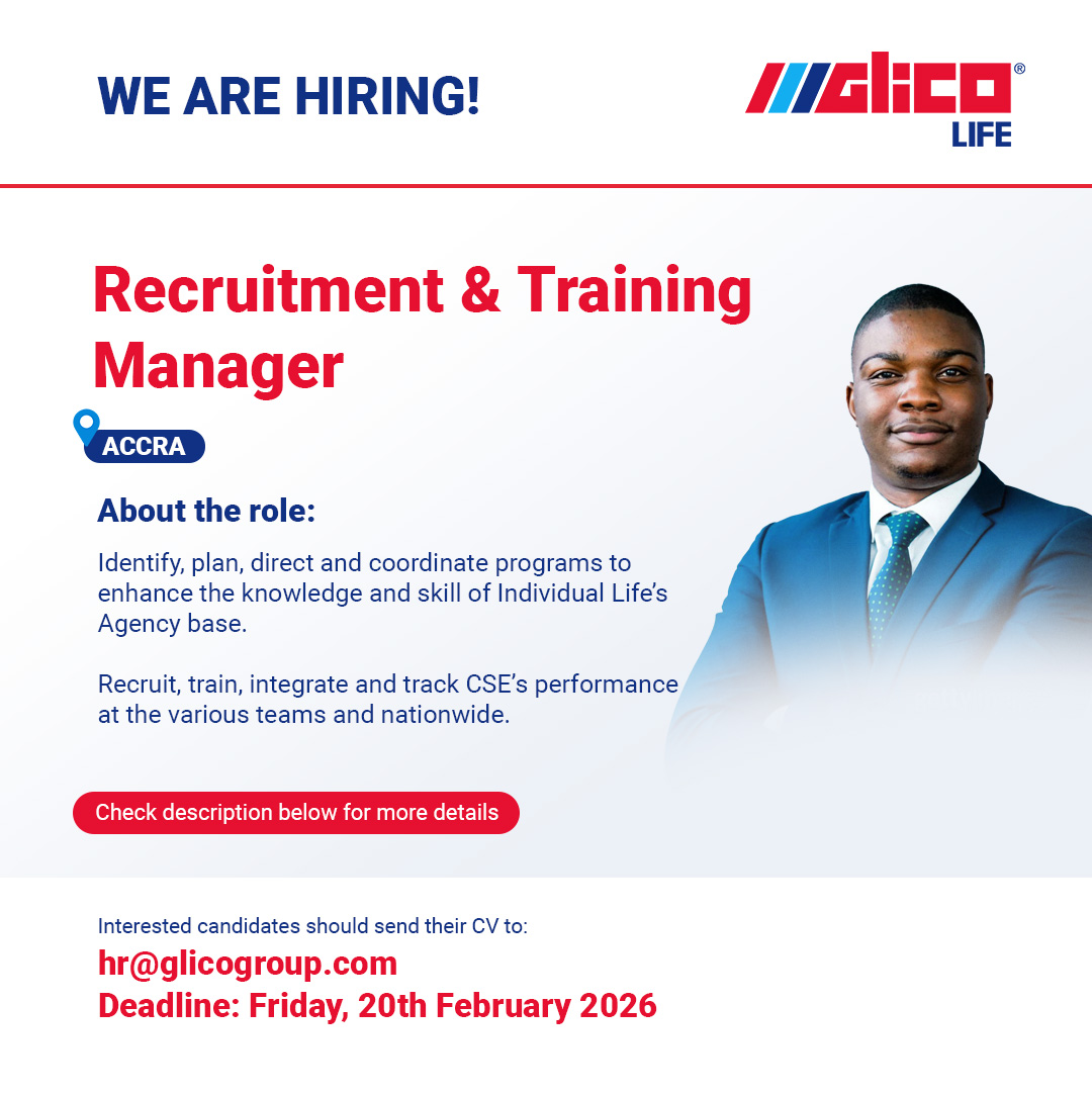 glicogroup's tweet image. Interested candidates should send their CV to:
hr@glicogroup.com

Deadline: Friday, 20th February 2026

#Recruiting 
#GLICOGroup