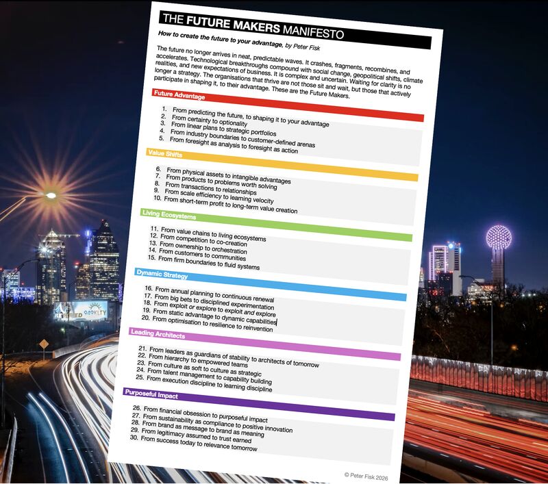 "Future Makers" ... bold businesses with courageous leaders, who are reimagining industries, harnessing frontier technologies, and turning impossible challenges into exponential growth and lasting impact: lnkd.in/eneCChKd