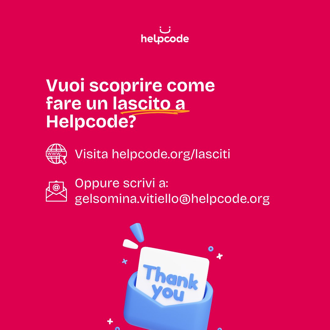Helpcode Italia tweet media