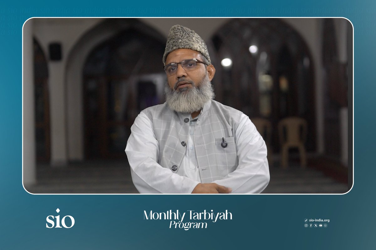 sioindia's tweet photo. SIO of India conducted its Monthly Tarbiyah Program at Ishaat-e-Islam Masjid.
The highlight of the program was an inspiring 'Meet with Mentor' with Dr. Muhiuddin Ghazi Sb, National Secretary of JIH, who interacted on the topic 'Purifying the Qalb and Rooh in Ramadan.
#QRC #SIO https://t.co/ic2q1mHyfo