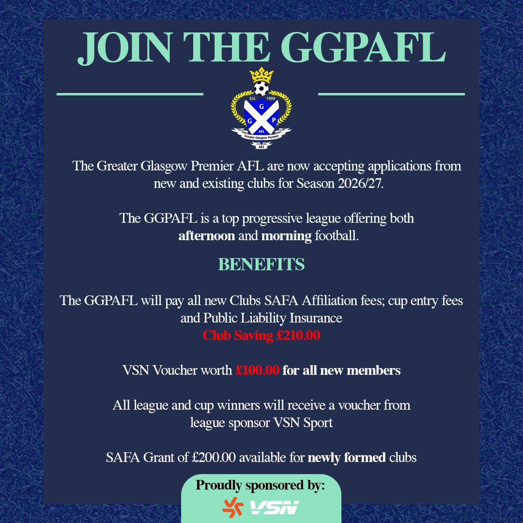 Greater Glasgow Premier AFL tweet media
