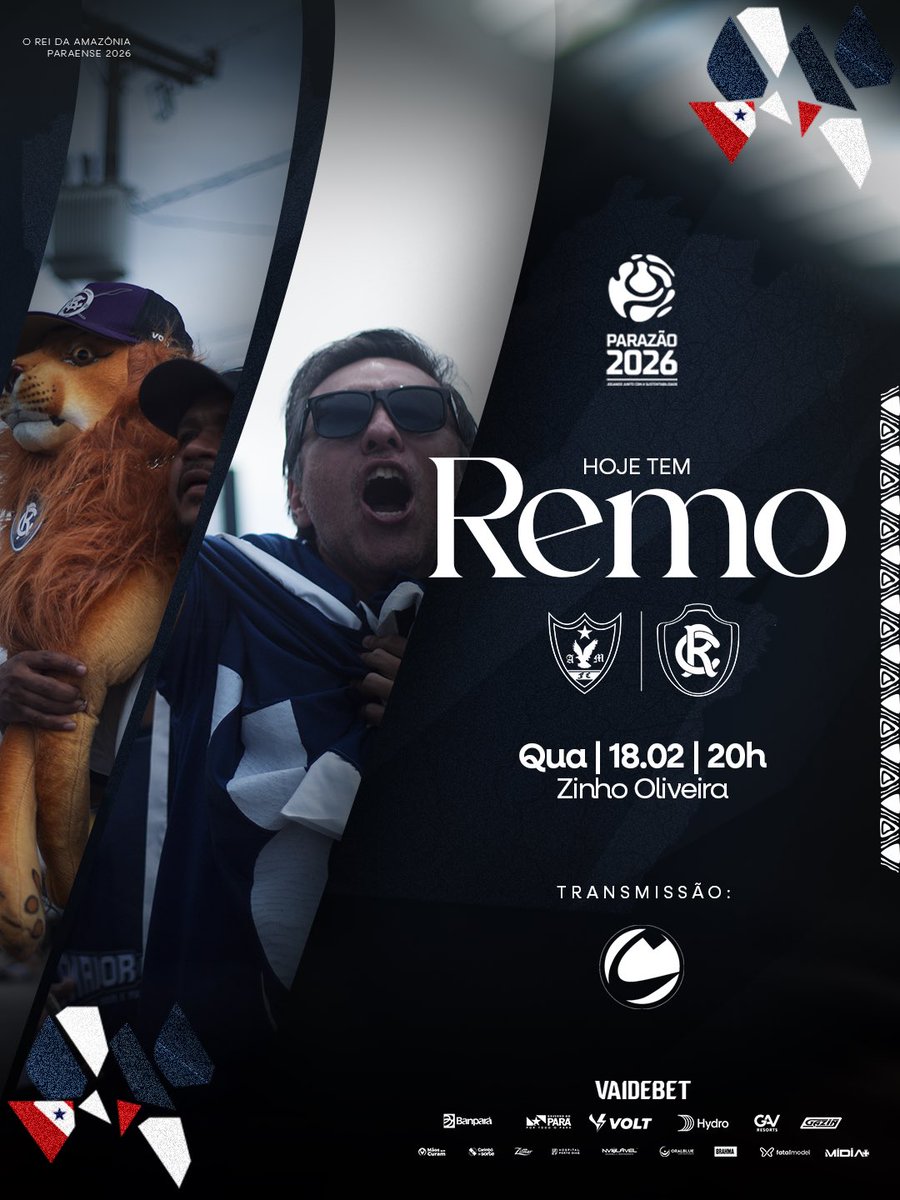 ClubeDoRemo's tweet photo. HOJE TEM REMOOOOOOO! 🔥🦁

Às 20h, o Rei da Amazônia enfrenta o Águia de Marabá, pelas quartas de final do Parazão, no Estádio Zinho Oliveira.

#OReiDaAmazônia https://t.co/tnBii4vXUh