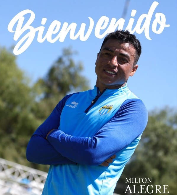 #MercadoAXEM 🇨🇱
Milton Alegre cambia de equipo en el ascenso chileno: el delantero dejó <a href="/DeporSantaCruz/">Deportes Santa Cruz</a> y es nuevo jugador de <a href="/ClubMagallanes/">Club Magallanes</a>