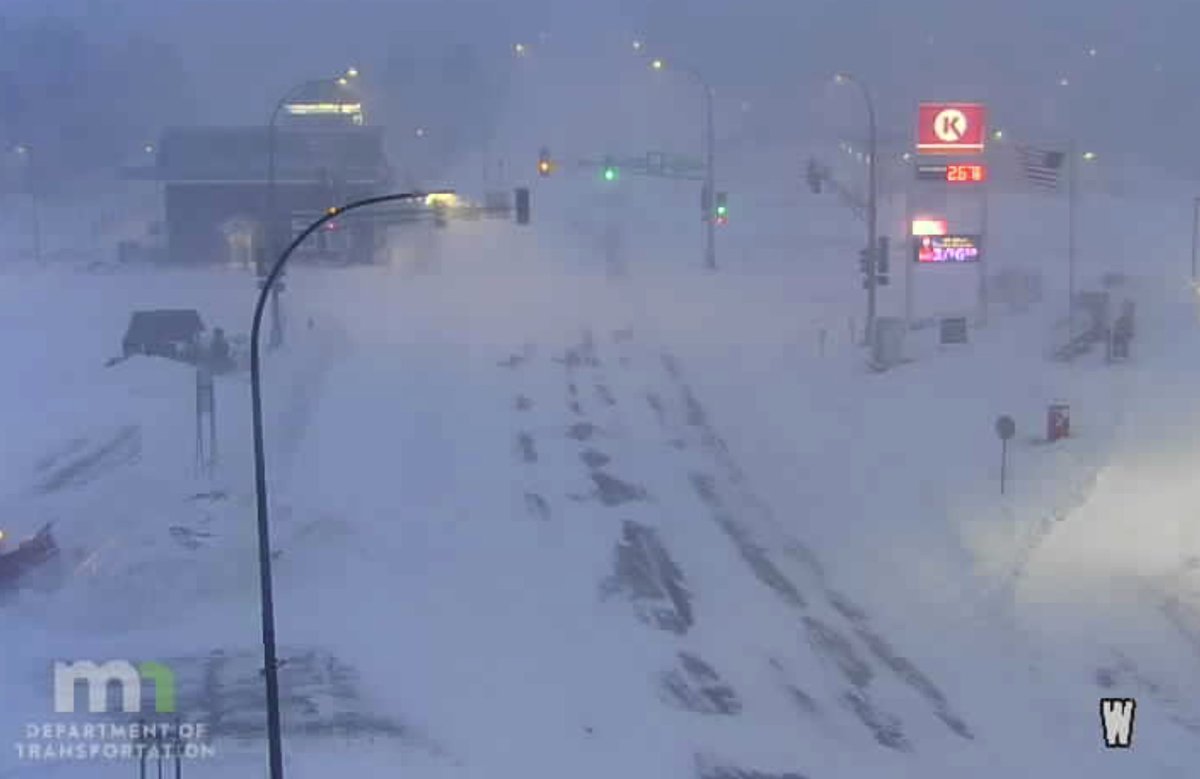 Up to 26 inches of snow and 60 mph winds are hammering Minnesota's ...