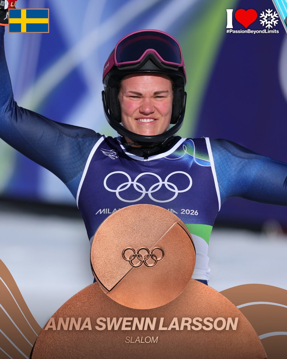 Women’s Slalom Olympic Podium!

🥇 Mikaela Shiffrin 🇺🇸
🥈 Camille Rast 🇨🇭
🥉 Anna Swenn Larsson 🇸🇪

A spectacular finale to the Alpine Olympic program, pure slalom masterclass on the biggest stage

📸 FIS / Action Press / Zsombor Czoma

#fisalpine #ilovesnow #passionbeyondlimits