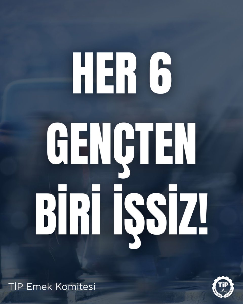 TipEmek's tweet photo. AKP'nin istatistik kurumu T��İK, işsizliği %9 bandında göstererek ekonomik yıkımı perdelemeye çalışsa da sokağın ve emekçinin gerçeği rakamlara sığmıyor. Son açıklanan verilere göre; geniş tanımlı işsizlik, yani atıl işgücü oranı %29,6’ya ulaşmış durumda!

Bu tabloya baktığımızda;

�� Atıl İşgücü %29,6: Resmi rakamın 3 katından fazla! Bu oran; her 3 kişiden 1'inin iş aramaktan umudunu kestiğini, geçici işlere mahkûm edildiğini ve çalışmaya hazır olduğu halde sistem dışı bırakıldığı gözler önüne seriyor.

🎓 Her 6 Gençten Biri İşsiz: Gençler ne eğitimde ne istihdamda. Saray rejimi, bir nesli işsizlik kıskacında geleceksiz bırakıyor. Gençlerin potansiyeli, piyasanın insafına terk edilmiş durumda. Geleceksiz kıskancında gençler nefes alacak alan dahi kendine bulamaz hale geldi.

👩‍💼 Kadın İstihdamında Uçurum: Kadınların sadece %36’sı işgücüne katılabiliyor. Görünmeyen ev içi emek ve toplumsal bariyerler, kadınları üretimden koparıp eve hapsetmeye çalışıyor. Kadın işsizliği, patriyarkal kapitalizmin bir sonucu olarak her geçen gün rekor kırmaya devam ediyor.