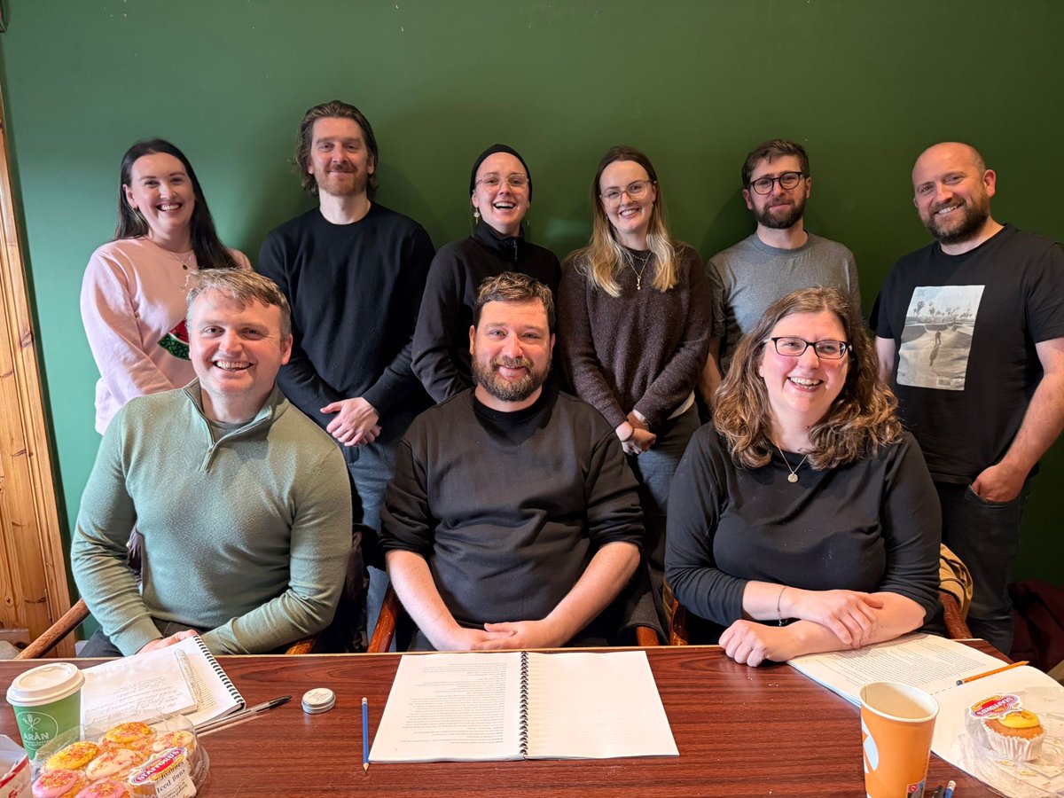 This week we're workshopping The Folklore Commission, a new play by Peter McGann &amp; John Morton, directed by Sarah Baxter.
Thanks to our fantastic cast of Roseanna Purcell, Ian Toner, Pattie Maguire, Ashleigh Dorrell, Aaron Monaghan and Gus McDonagh for bringing the words to life.