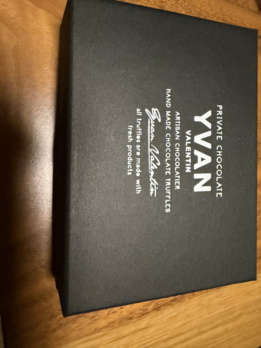 やばそうなチョコもらった