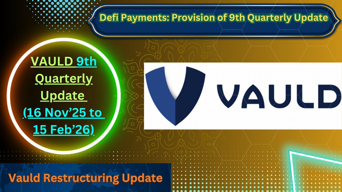 wegains_'s tweet image. 🚨 VAULD 9th Quarterly Update 2026 | Crypto.com | #vauld #crypto #drezillion

youtu.be/l36uFS1ATa0

#Google #विश्वके_शुभचिंतक_संतरामपालजी #INDvsNED #GalaxyUnpacked #MahaRPETAbhiyan #WorldsLargestAISummit  #InvestSmart #intraday #RanjiTrophy #SwingTrading #Infosys