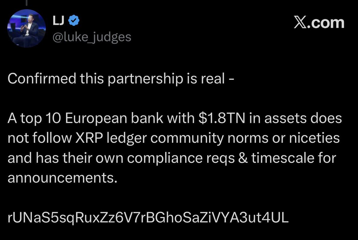 𝗕𝗮𝗻𝗸XRP tweet media