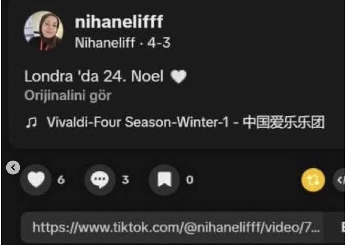 Kızı noel kutluyor kendisi en ucuz siyaset biçimi ile siyaset yapıyor!