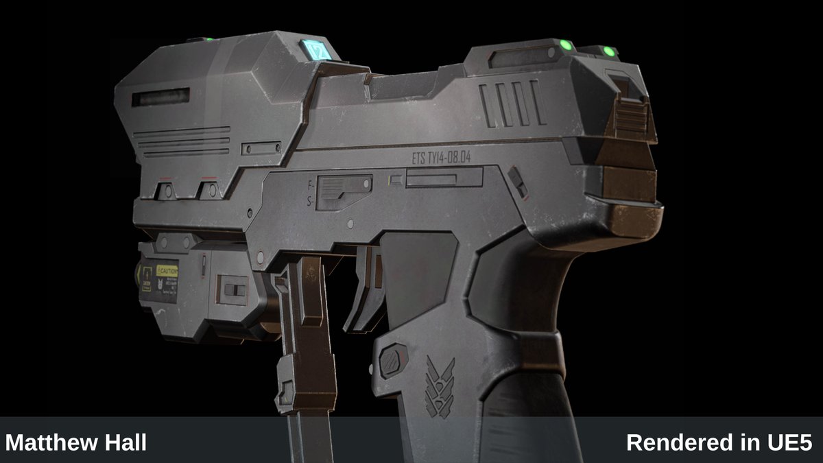 MattewHall_'s tweet photo. Made a Magnum. #Halo #HaloSpotlight #Haloinfinte #3dart https://t.co/ifQjnXHngd