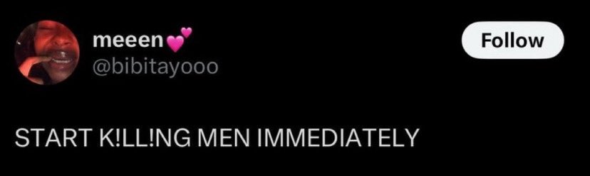 agendaBydiamond's tweet photo. Who will kill the men 
Women ? 😂 https://t.co/wJpTPV0lEv