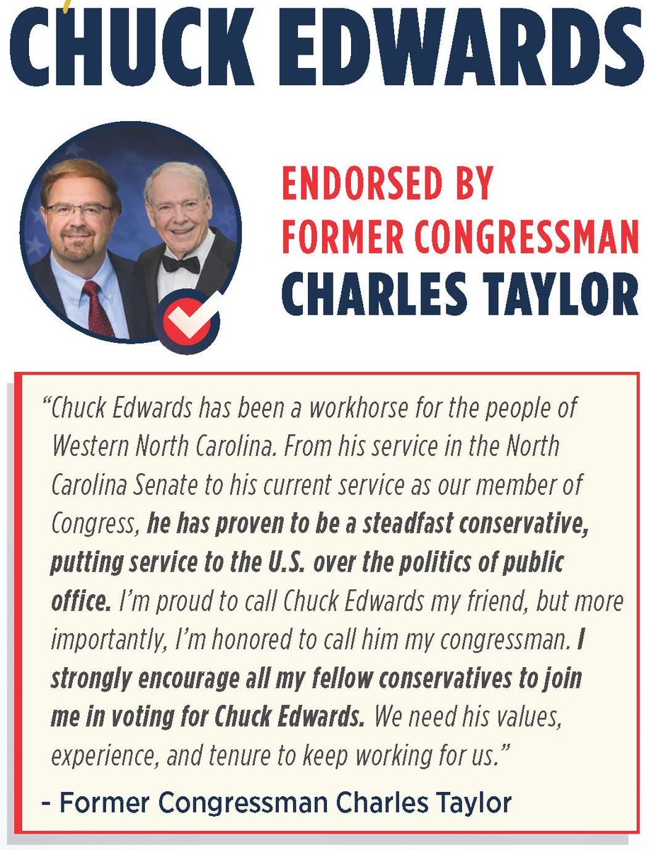 Chuck Edwards (@ChuckEdwards4NC) / Posts / X