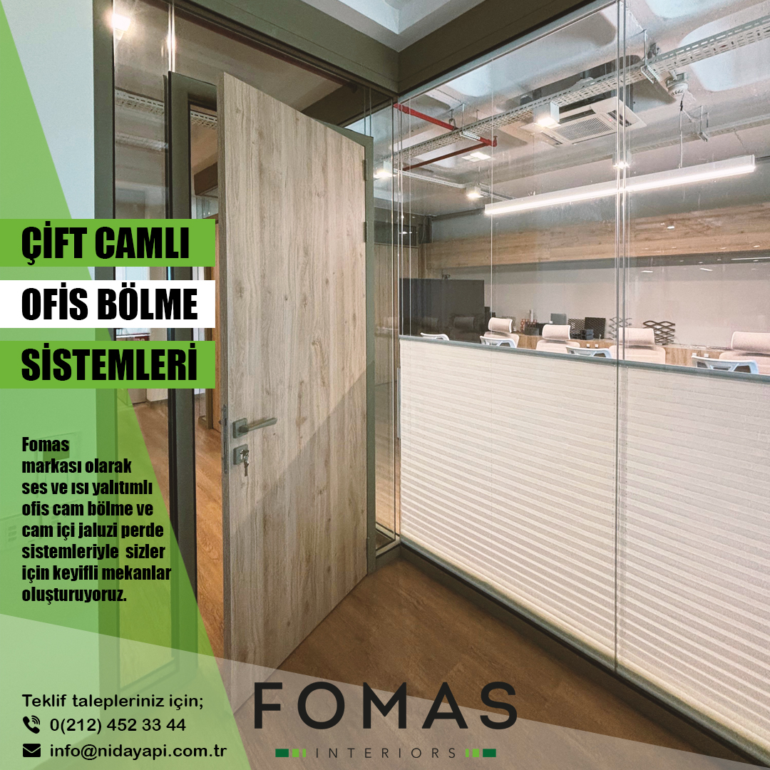 NidaYapi's tweet photo. Fomas ile çalışma alanlarında düzeninizi yeniden tanımlayın!
Ofis bölme sistemleri ile ilgili detaylı bilgi almak için web sitemizi inceleyebilirsiniz.
https://t.co/x27HyYDWlx
info@nidayapi.com.tr veya 444 0 369 &amp; 0212 452 33 44

#Fomas #aluminium #office #partition #systems https://t.co/yBj9qw8rGu