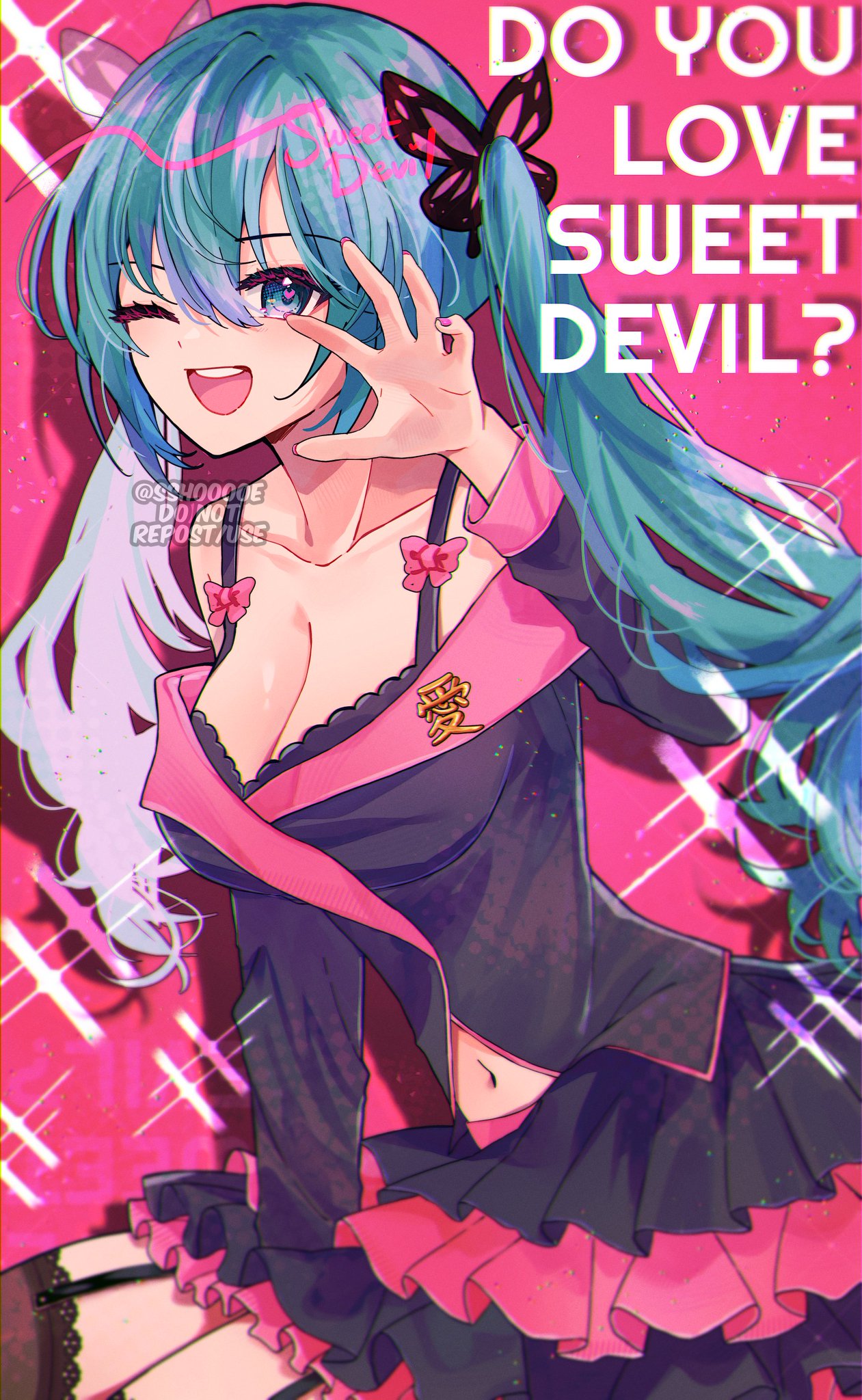 32 / Sweet Devil 🩷 #初音ミク