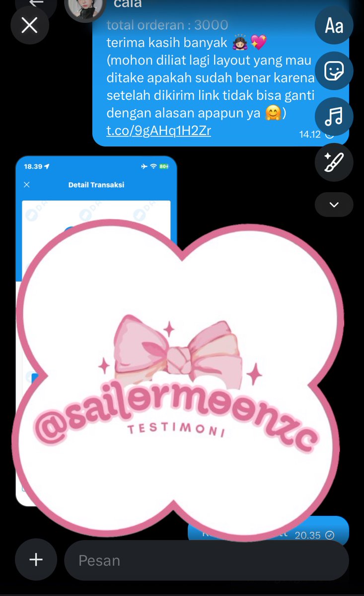 thank u for order ❣️